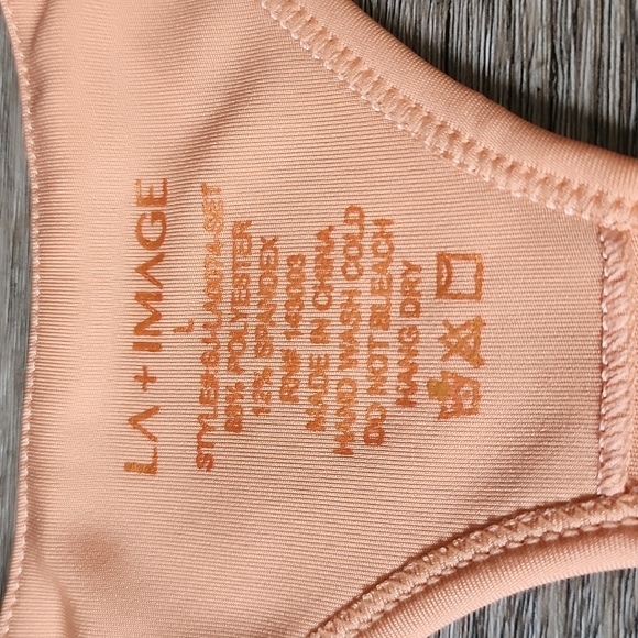 ⭐️LA+Image sports rar peach color size L - Picture 2 of 4